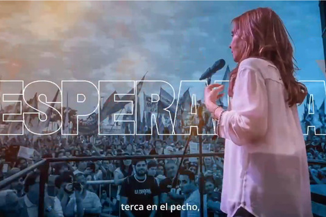 Cristina sale a jugar con todo y lanza su primer spot de campaña Diputada Bonaerense.