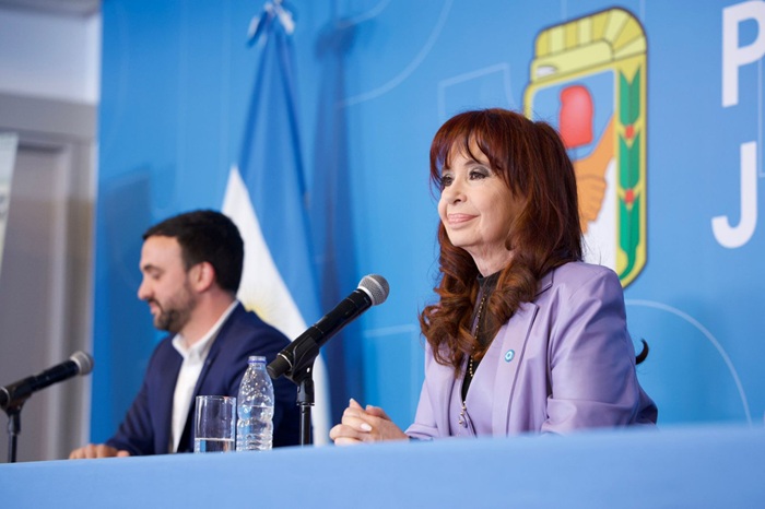 Cristina Kirchner encabezó el acto del Partido Justicialista por el Día de la Resistencia Peronista.