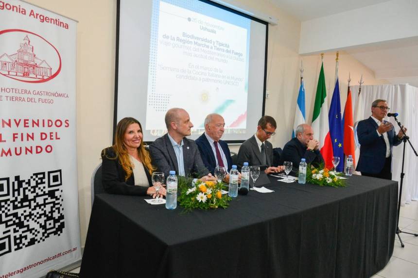  Ushuaia participó del encuentro «Biodiversidad y tipicidad: viaje gourmet del Mediterráneo a la ciudad más austral del mundo».