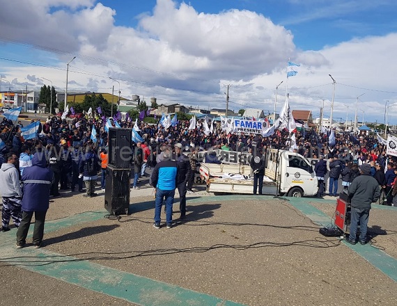  Primer acto contra la Reforma Laboral en Río Grande