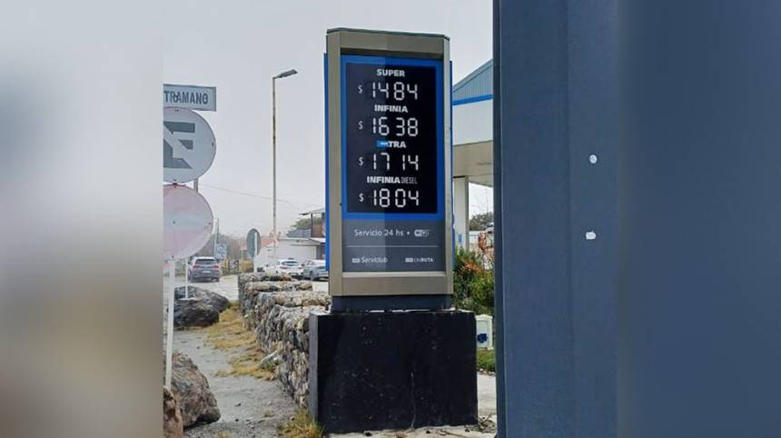 Nuevo aumento de combustibles en Tierra del Fuego: la Nafta Súper superó los $1.480
