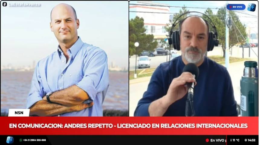 Andrés Repetto advierte: «El mundo está en guerra y ya afecta la economía argentina».