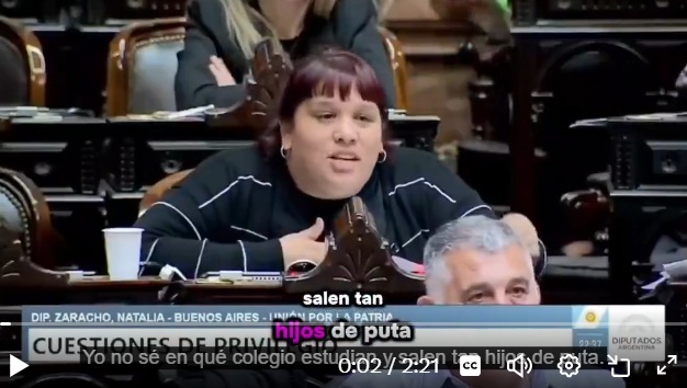 Natalia Zaracho contra la «casta»: El explosivo descargo en el Congreso que sacude las redes