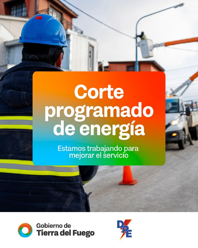 CORTE PROGRAMADO DE ENERGÍA EN USHUAIA