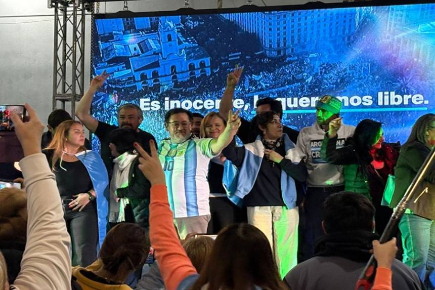 Río Grande : El peronismo fueguino se movilizó en apoyó a Cristina Fernandez de Kirchner