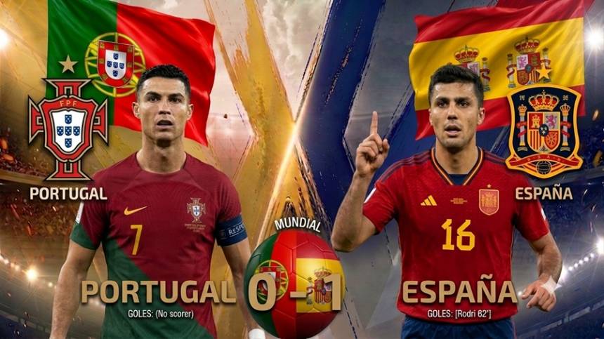  Tras el triunfo de España ante Portugal paso a cuartos de final del Mundial 2026
