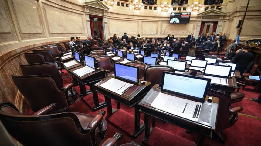 El Senado pasó a cuarto intermedio y frenó la ley de propiedad privada de Milei