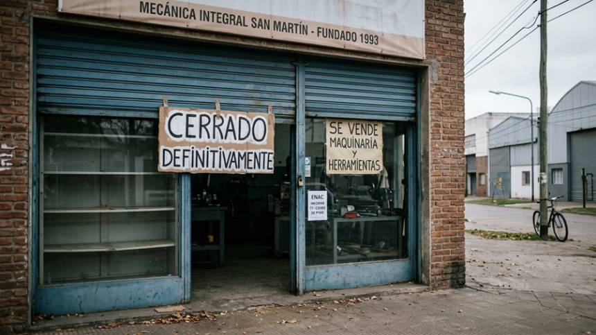 La utilización de la capacidad industrial PyME cayó al 53,9% y el 19% de las empresas registró despidos.