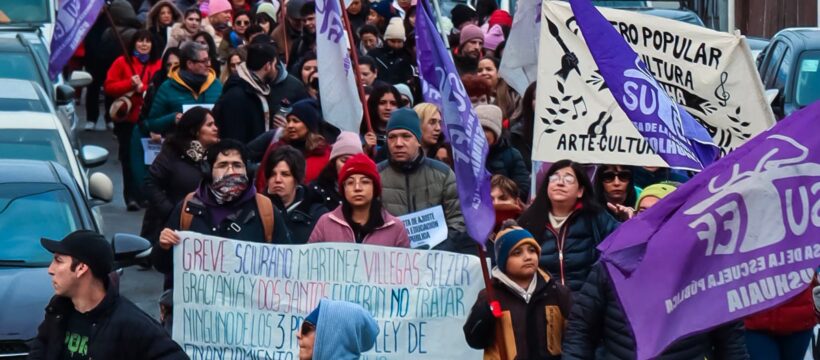 Paritaria docente en Tierra del Fuego: SUTEF rechazó la oferta del Gobierno y el conflicto queda al borde de la ruptura