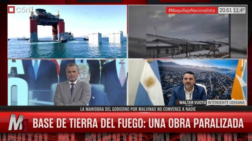 Base Naval Integrada en Ushuaia: Vuoto exige conducción nacional, transparencia en los fondos y participación de la provincia