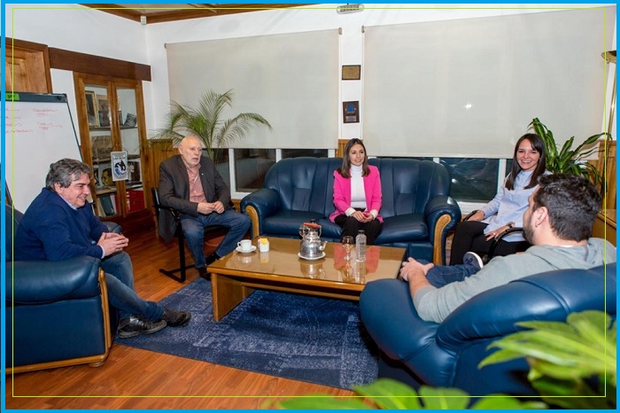 Walter Vuoto se reunió con legisladores del Partido Verde por el desfinanciamiento a los Municipios