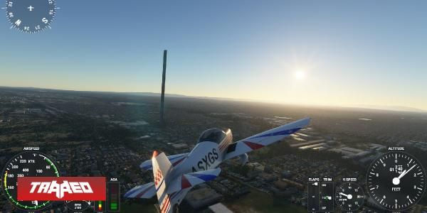 Error en Microsoft Flight Simulator hizo aparecer un rascacielos enorme en Australia