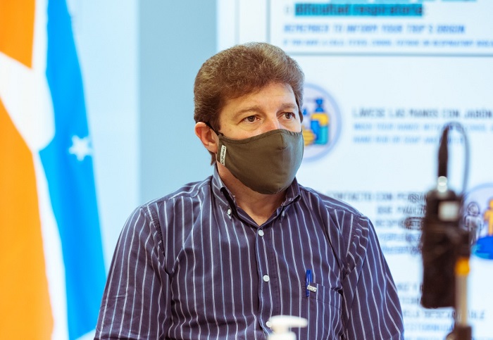 Gustavo Melella envió carta al presidente de Uruguay para manifestarle «los actos de provocación británicos con el stand «Expo Prado 2020»
