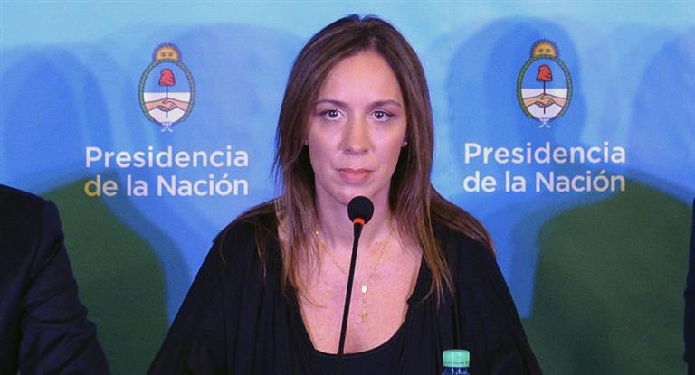 La Gobernadora Maria Eugenia Vidal con el relato estrategico de la herencia recibida 