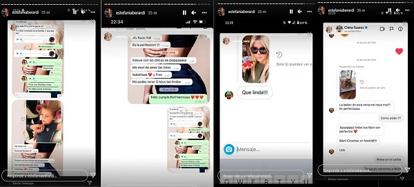 Se descubrieron los supuestos chats entre Wanda Nara y La 