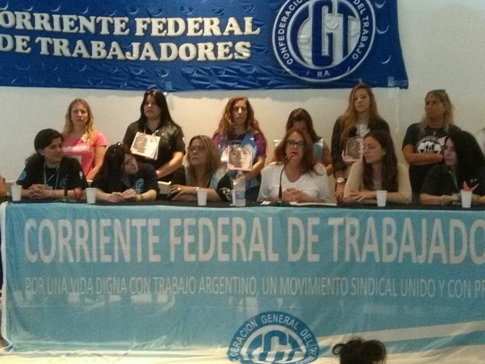 Primer encuentro de mujeres sindicalistas impulsado Corriente Federal