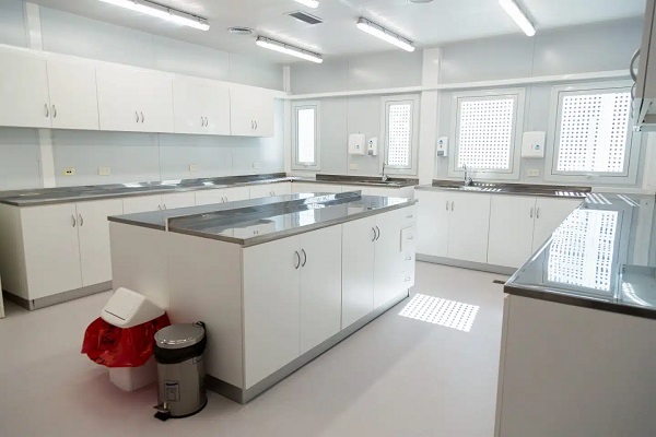 Hospital Modular de la ciudad de Tolhuin pronto a inaugurarse.