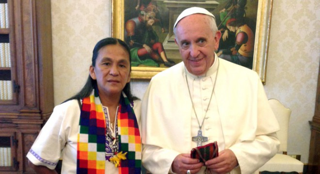 Carta del Papa a Milagro Sala