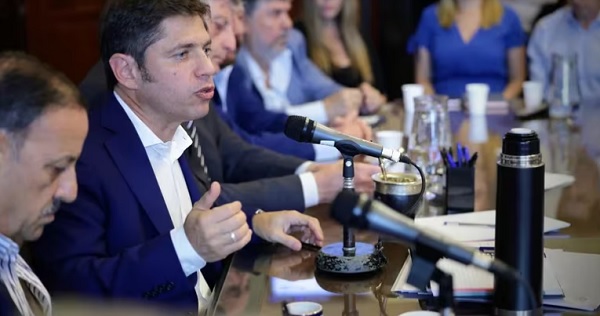 Axel Kicillof le da forma a la “Multisectorial PBA” para rechazar el paquete de medidas de Javier Milei