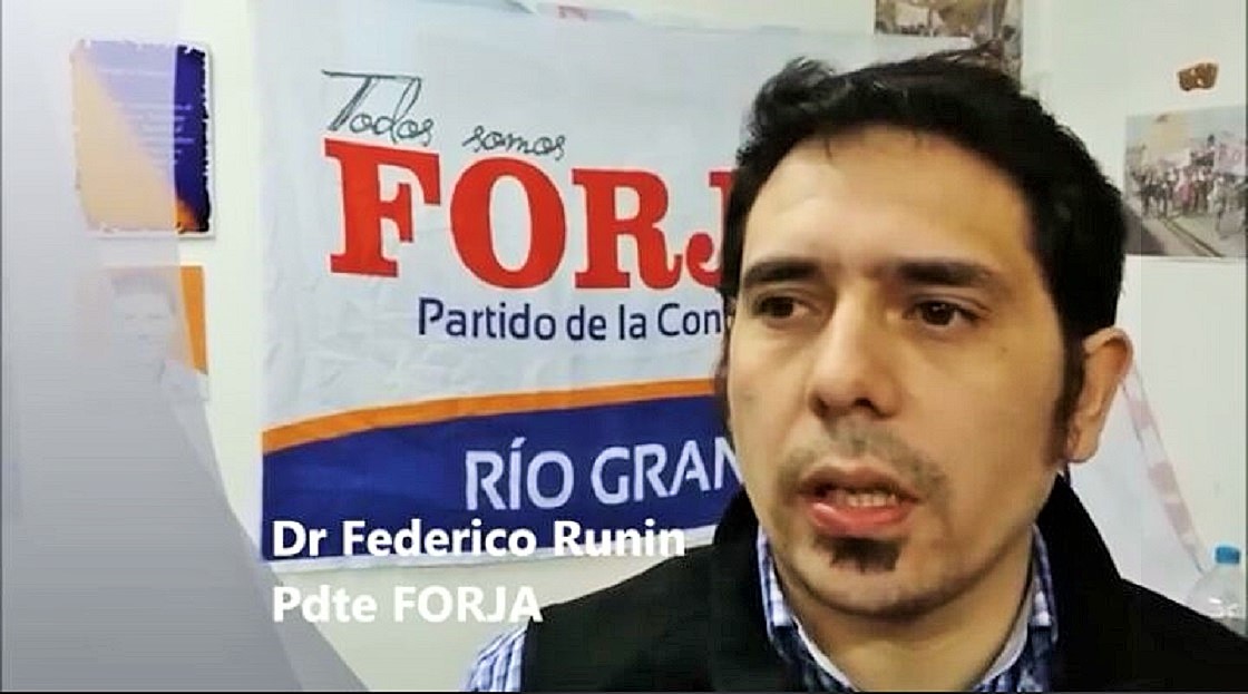 RUNIN: “EN FORJA CONSTRUIMOS EN BASE AL DIÁLOGO Y EL CONSENSO, PENSANDO SIEMPRE EN TODOS”