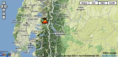 Alerta en la Patagonia por volcan Hudson