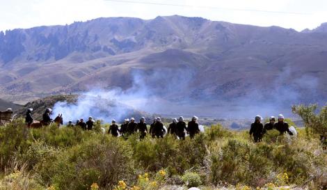 Represión desatada sobre el pueblo mapuche 