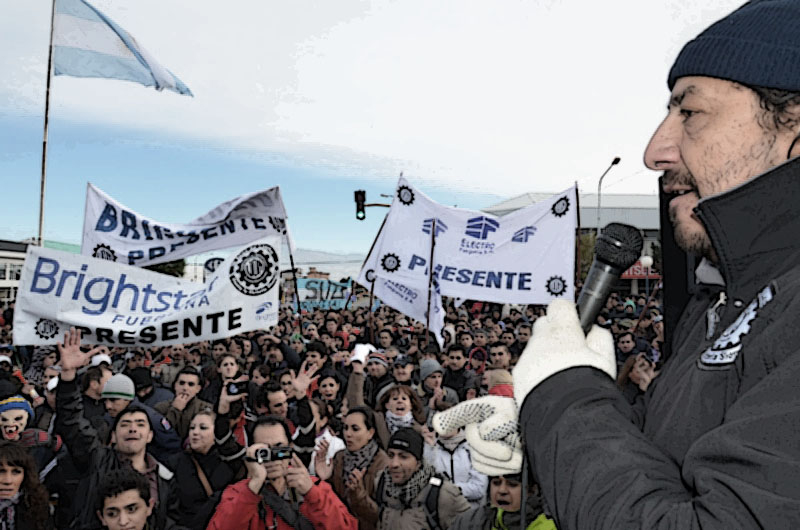 Por las calles riograndenses en defensa de la ley 19640, la industria nacional, los puestos de trabajo y la soberanía nacional 